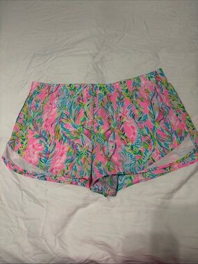 Lilly Pulitzer Pink Multi-Color Printed Women's Shorts